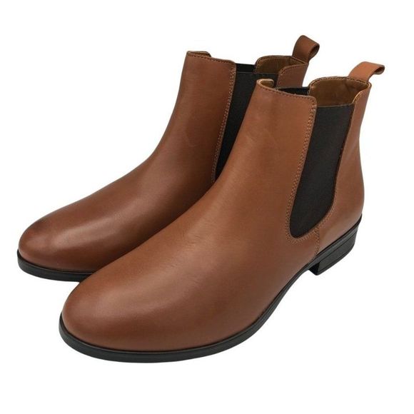 Aldo Shoes - Aldo 9 Brown Leather Ankle Booties